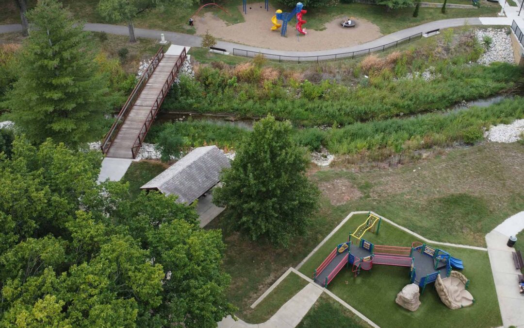 Mill Creek Park Playground in Olathe KS